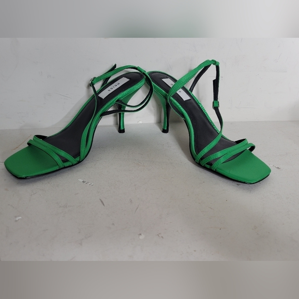 REISS BALI MID HEEL STRAPPY SANDALS SZ 6 - Picture 3 of 8